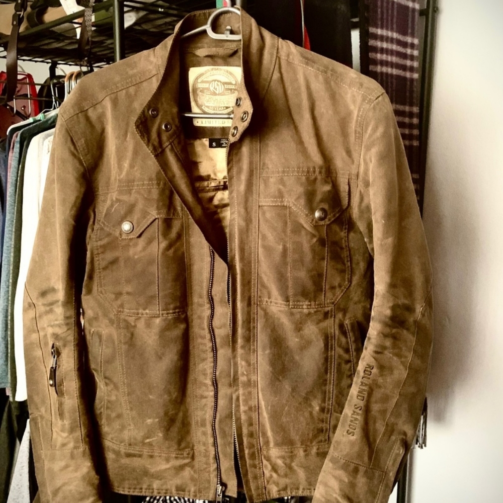 Roland Sands Design • Waxed Cotton Tracker Jacket